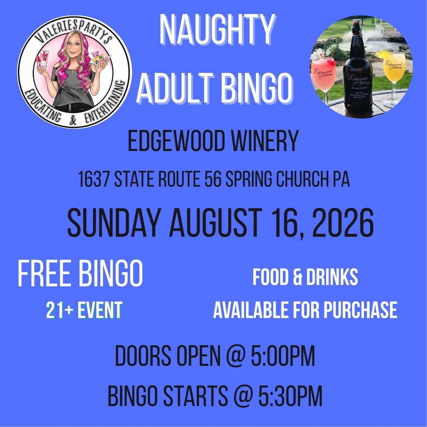 August Naughty Adult S€X Toy Bingo