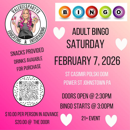 St Casimir Polski Dom Adult B I N G O