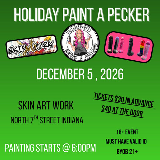 Holiday Paint A Pecker