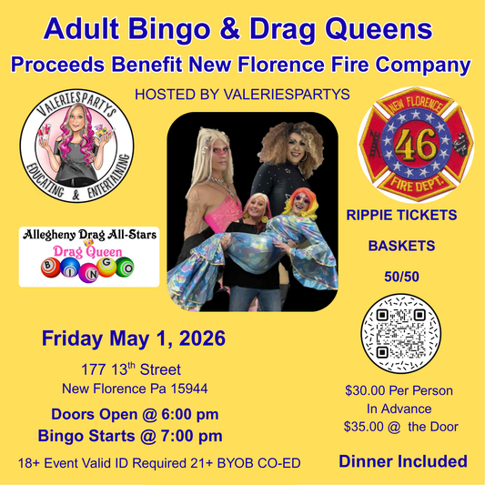 New Florence Company Adult Bingo & Drag Queens Fundraiser