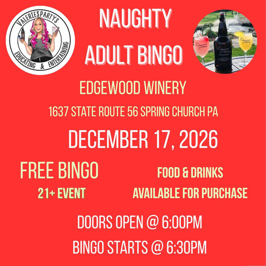 December Naughty Adult S€X Toy Bingo